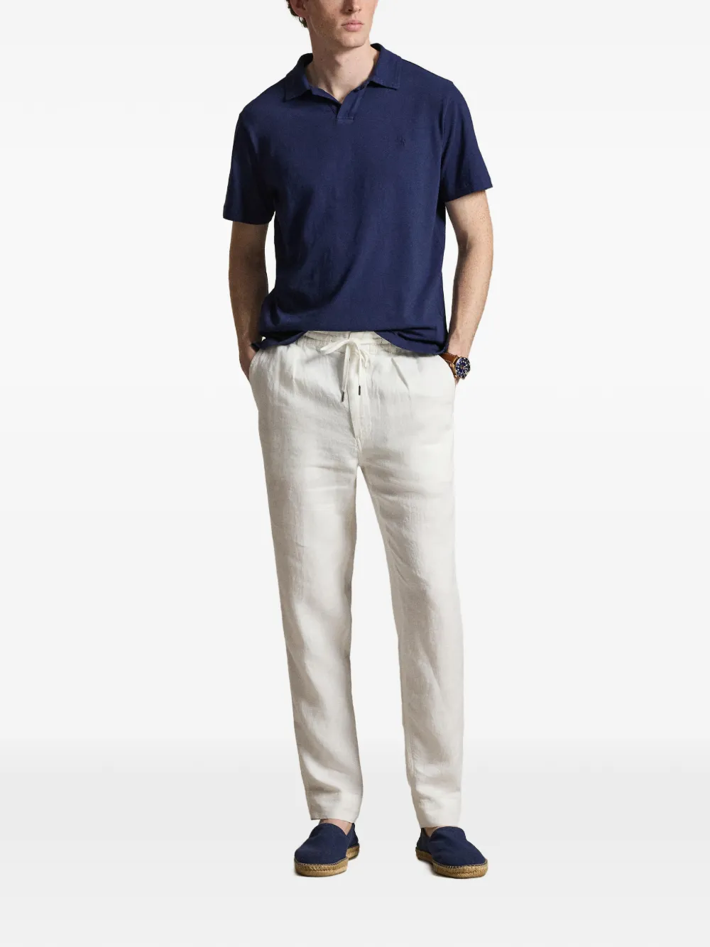 Polo Ralph Lauren T-shirt met borduurwerk Blauw