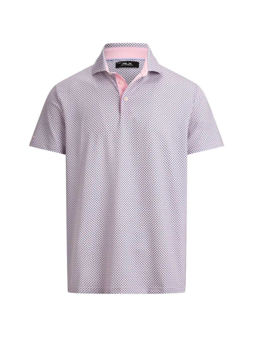 Polo Ralph Lauren Patterned Polo Shirt In Pink