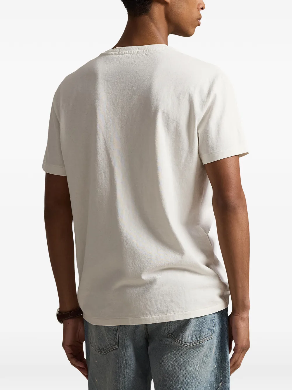 Polo Ralph Lauren T-shirt met logoprint Beige