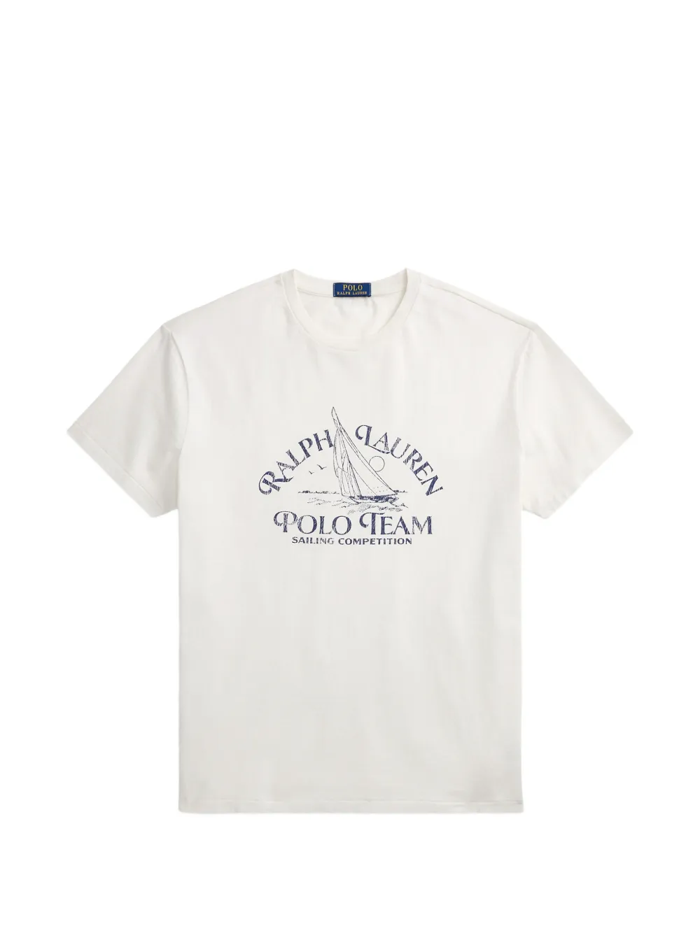 Polo Ralph Lauren T-Shirt mit Logo-Print - Nude