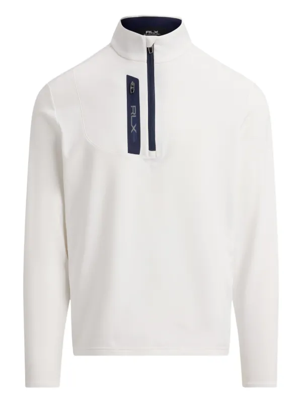RLX Ralph Lauren ハーフジップ モックネック スウェットシャツ