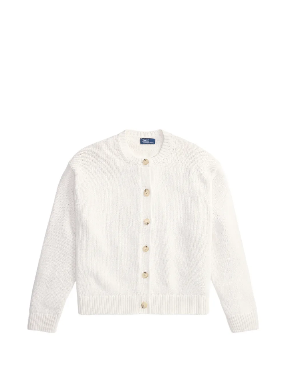 Polo Ralph Lauren Cardigan con bottoni - Bianco