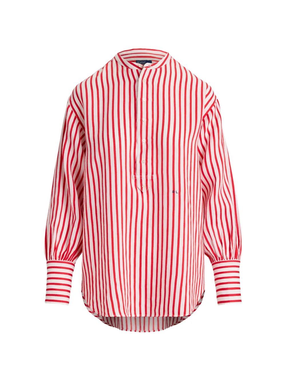 Polo Ralph Lauren Camicia a righe a maniche lunghe - Rosso