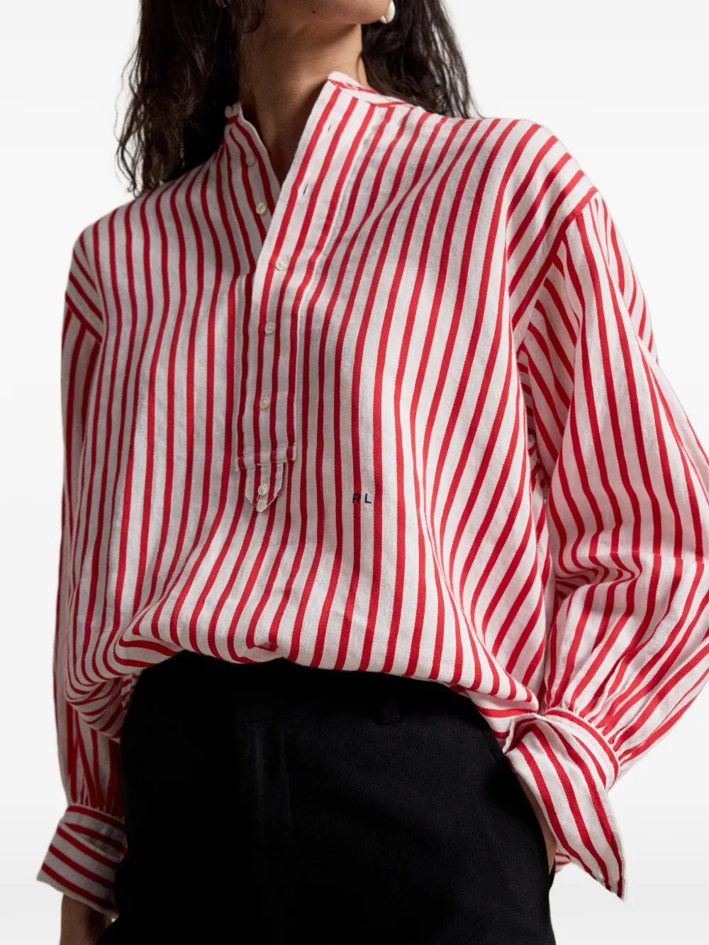 Polo Ralph Lauren Gestreept overhemd Rood