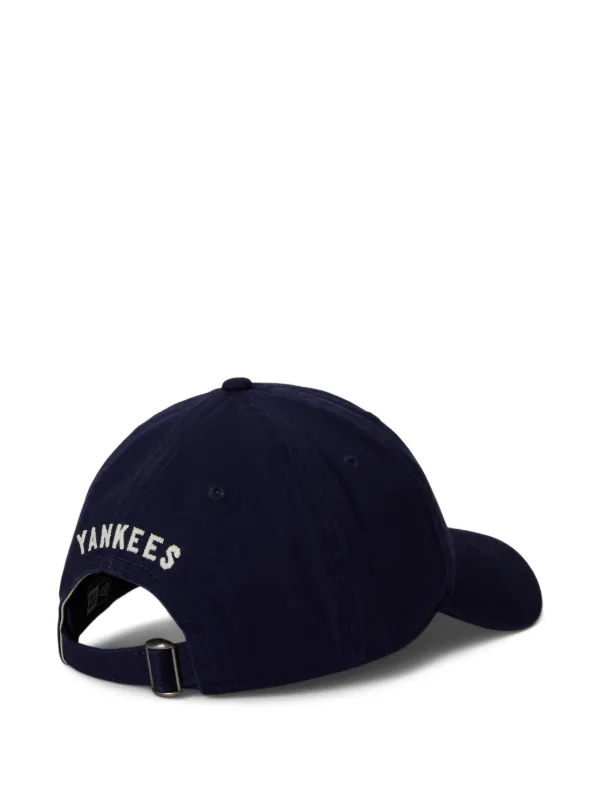 Polo Ralph Lauren x New Era logo-detail Baseball Cap | Blue | FARFETCH