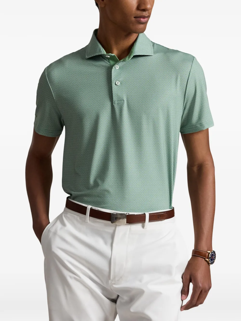 RLX Ralph Lauren Poloshirt met patroon Groen