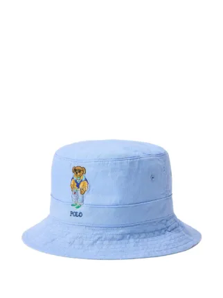 Polo Ralph Lauren Loft ポロベア バケットハット | ブルー | FARFETCH JP
