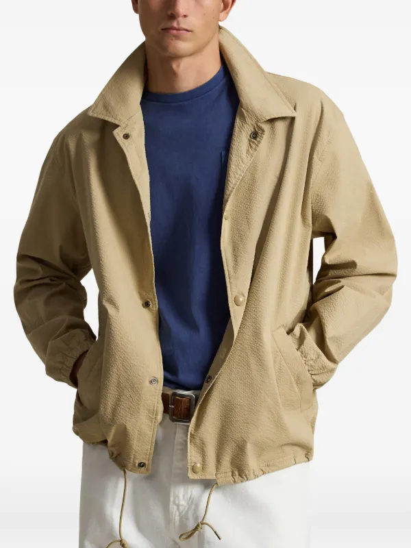 Polo Ralph Lauren front-pockets Jacket | Neutrals | FARFETCH
