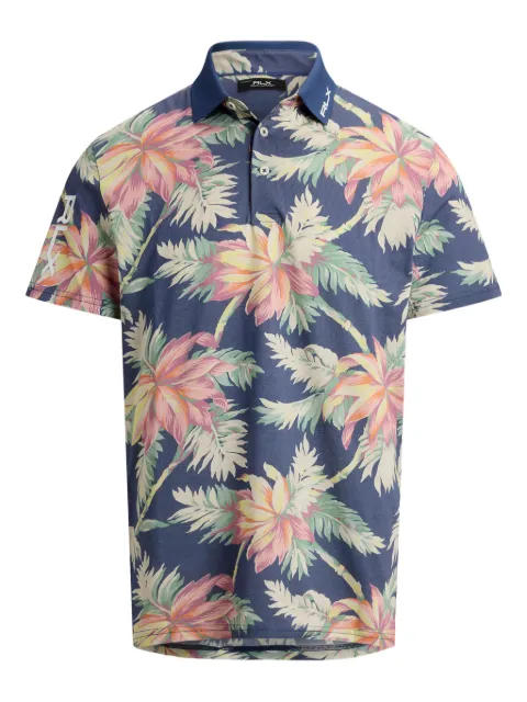 RLX Ralph Lauren floral-print polo shirt