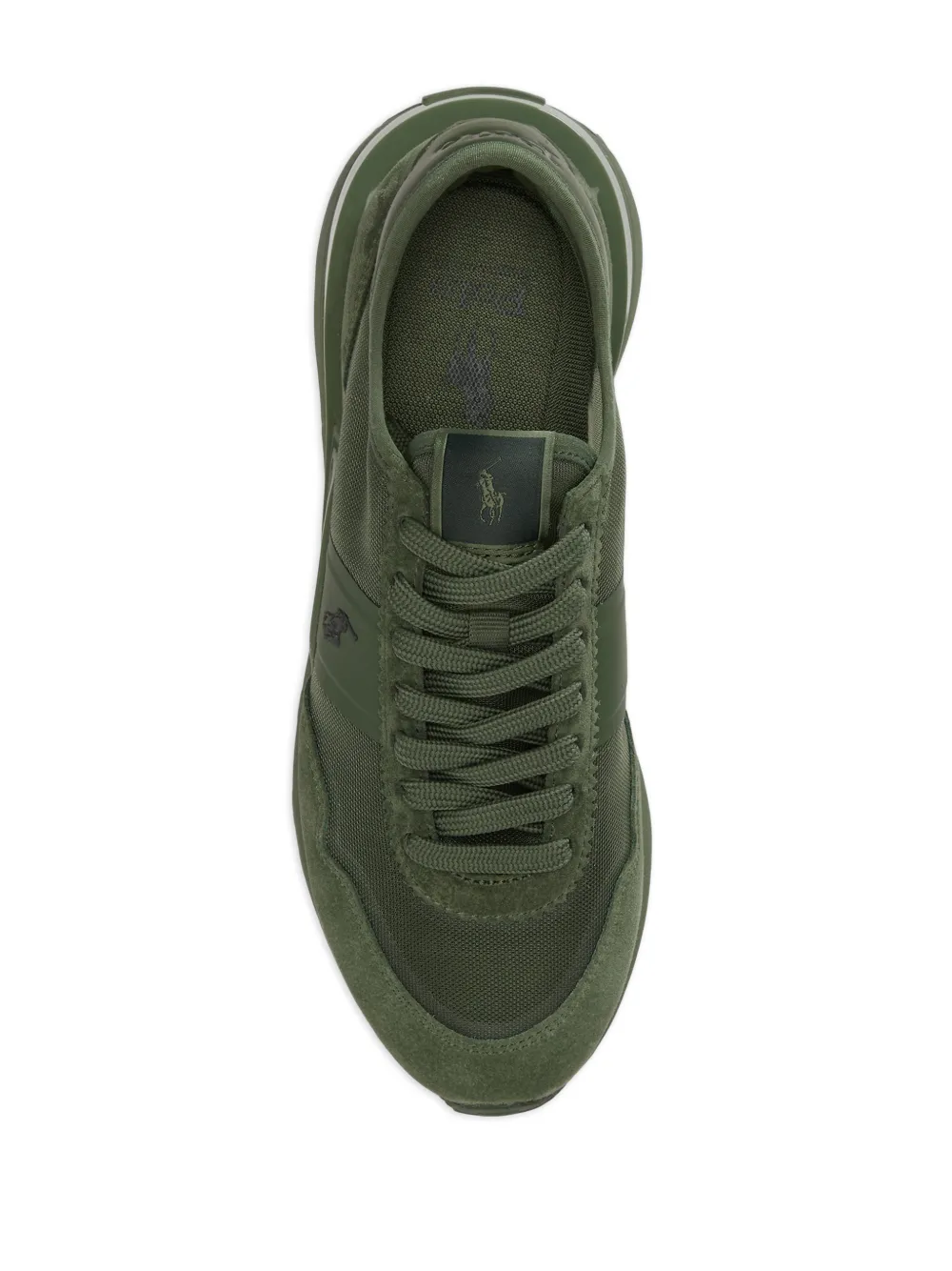 Polo Ralph Lauren Mesh suède Train 89 sneakers Groen