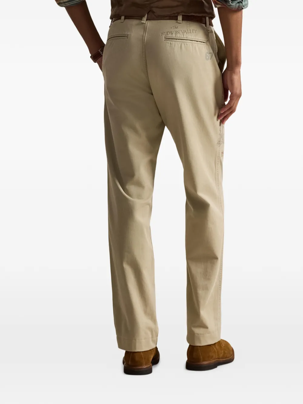 Polo Ralph Lauren Chino broek met print Beige