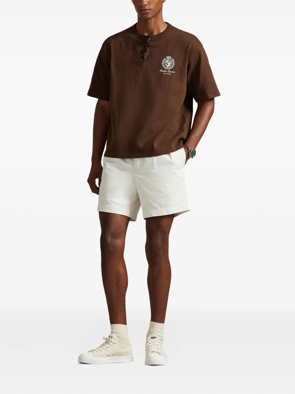Polo Ralph Lauren Katoenen T-shirt Bruin