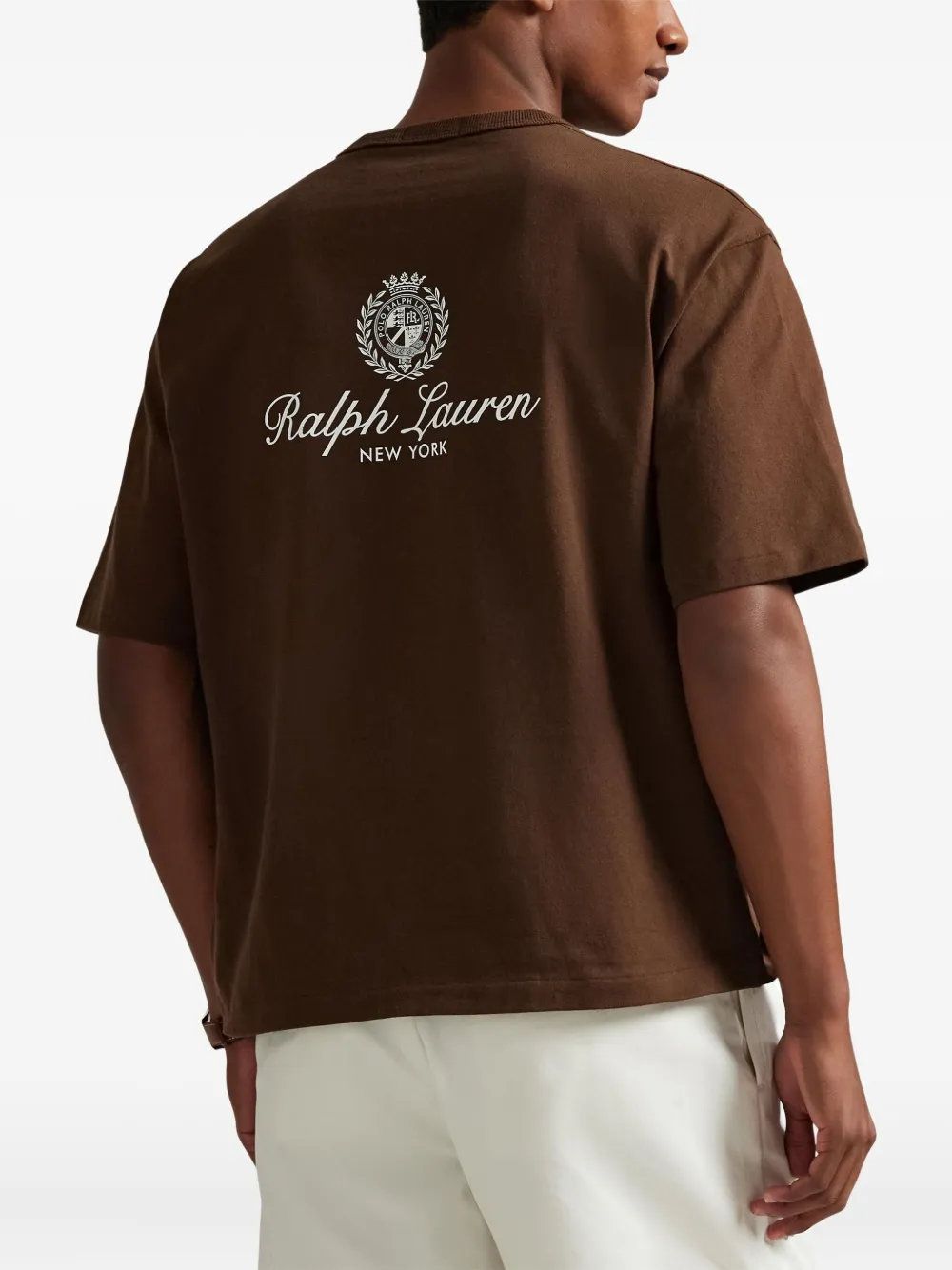 Polo Ralph Lauren Katoenen T-shirt Bruin
