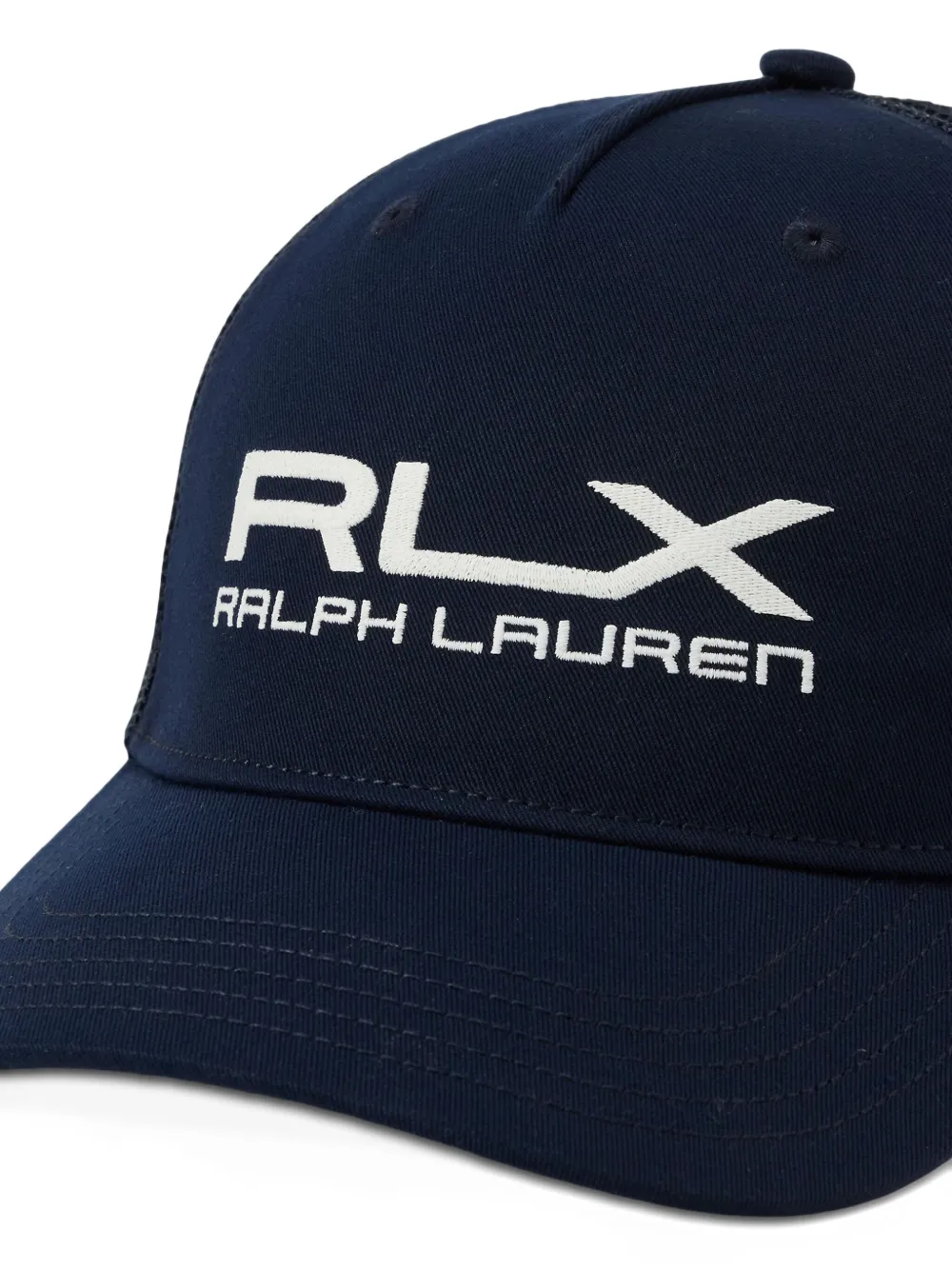  Rlx Ralph Lauren Logo Trucker Cap - Blue 