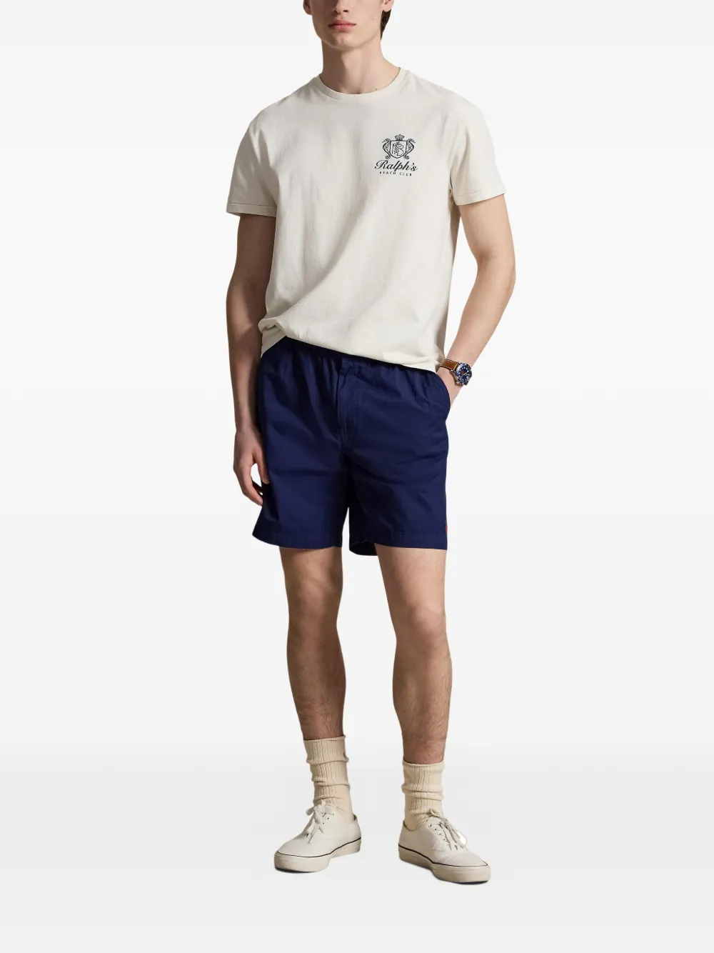 Polo Ralph Lauren Elastische shorts Blauw