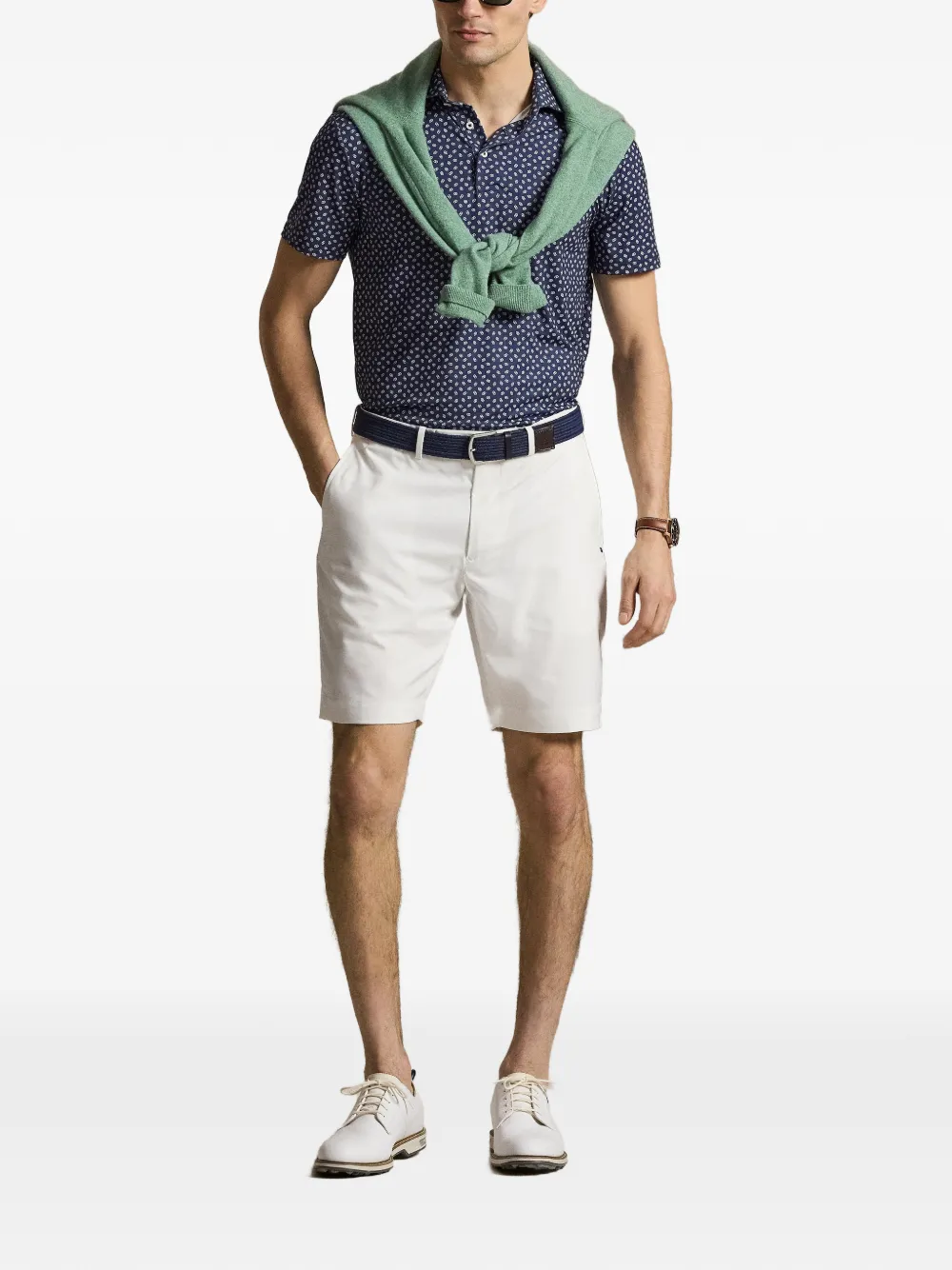 RLX Ralph Lauren Poloshirt met patroon Blauw