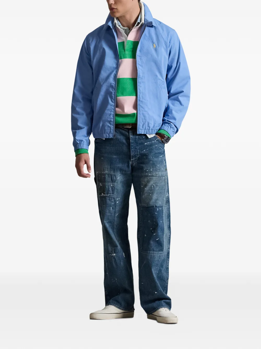Polo Ralph Lauren Bayport katoenen jack Blauw