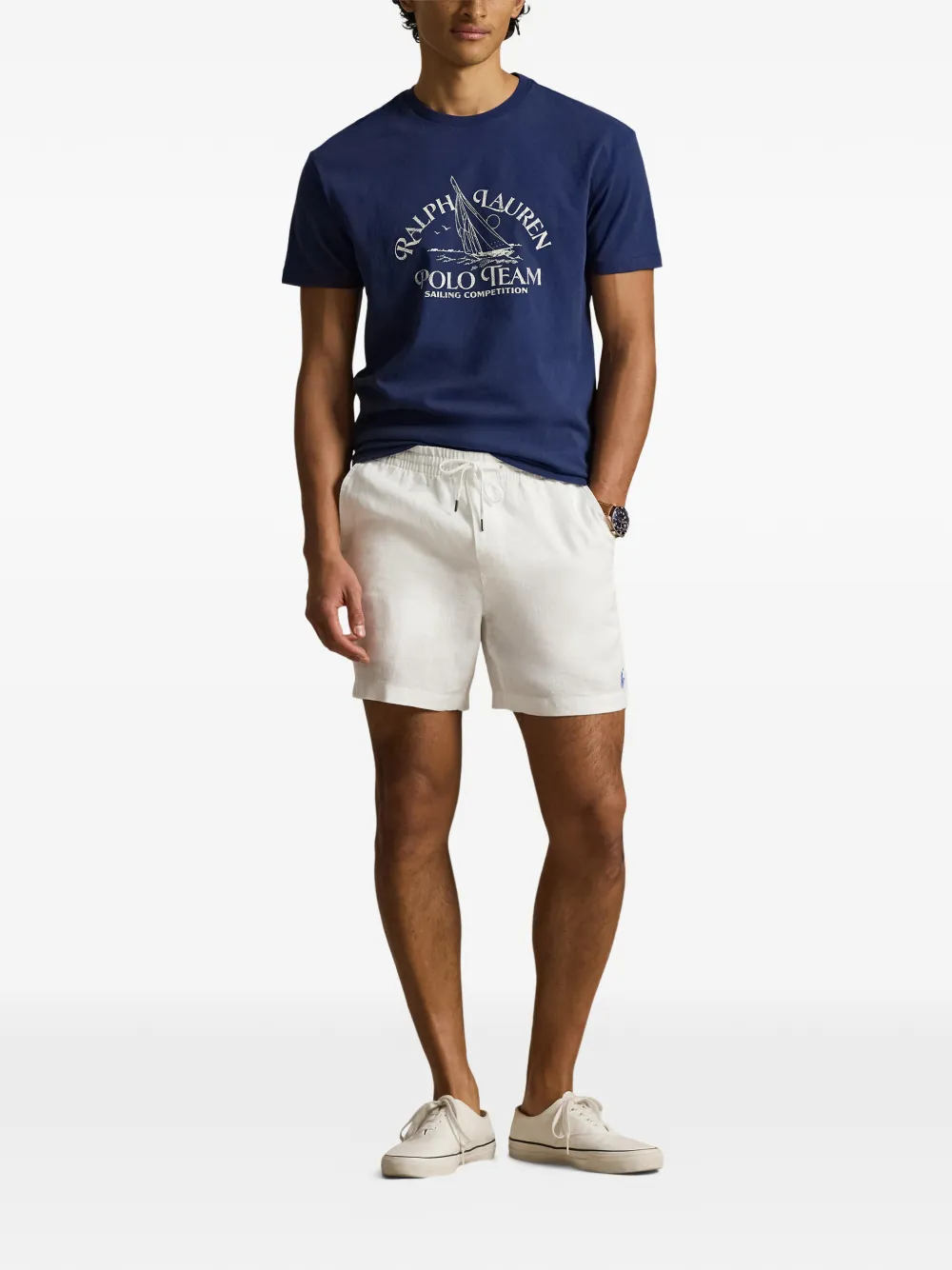  Polo Ralph Lauren Logo-print T-shirt - Blue 