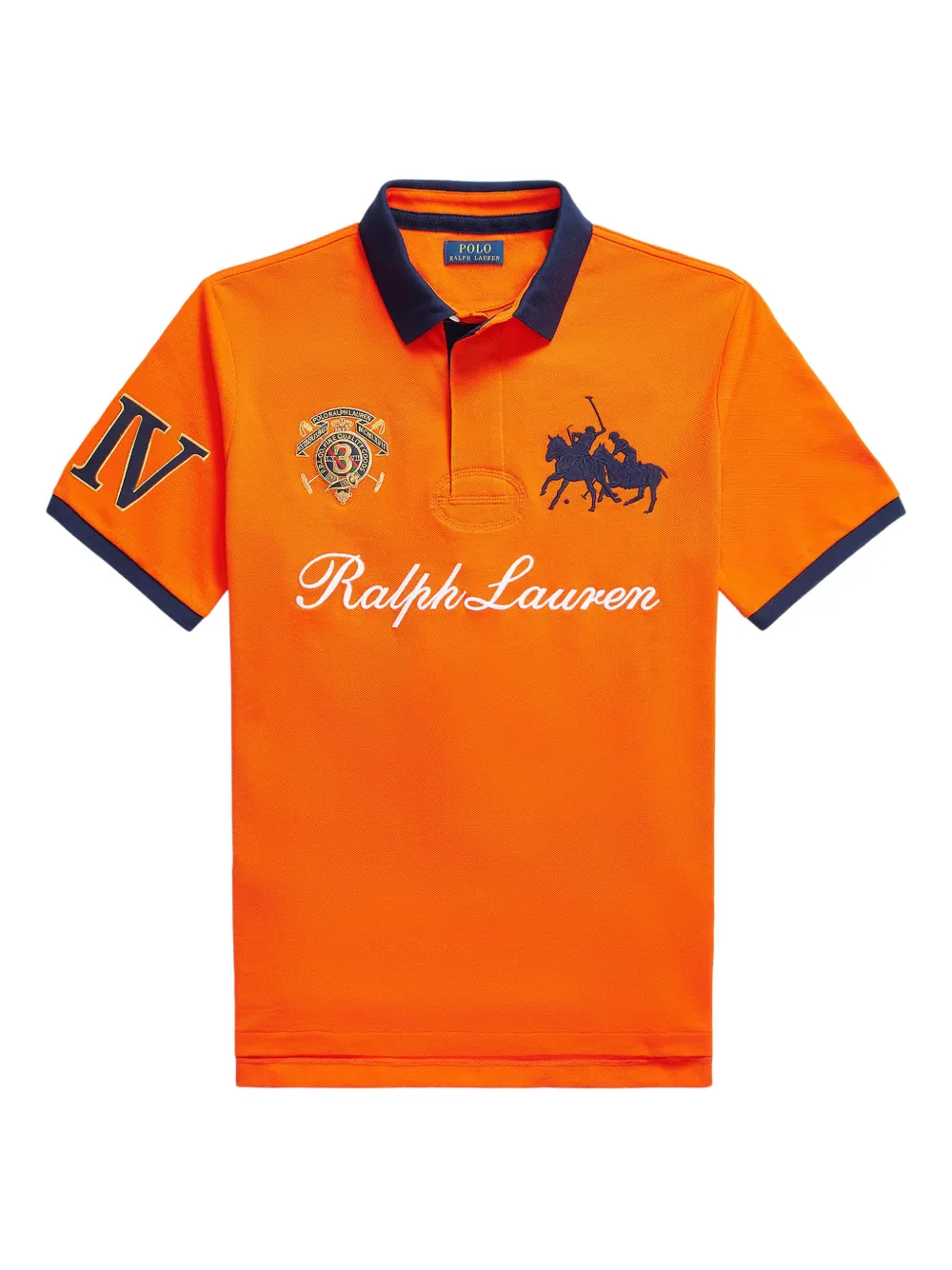 Polo Ralph Lauren embroidered logo polo shirt - Arancione
