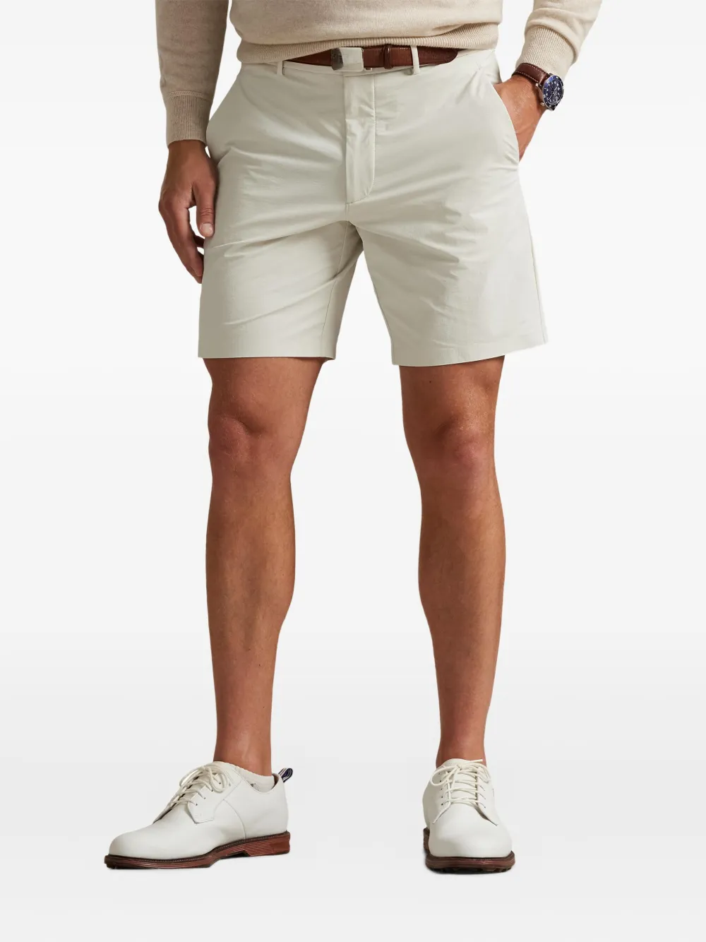  Rlx Ralph Lauren Side-pocket Shorts - Neutrals 