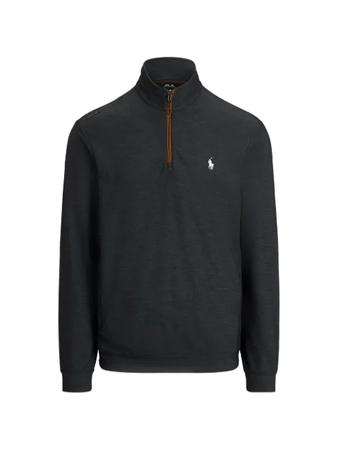 RLX Ralph Lauren sweater med høj hals og kvart lynlås