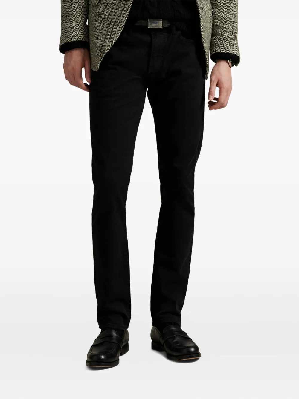 Polo Ralph Lauren Sullivan Five-pocket Jeans In Black