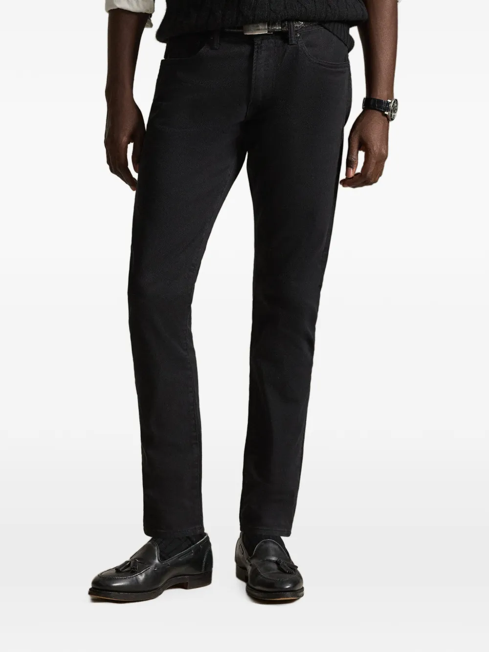 Polo Ralph Lauren Sullivan jeans met vijf zakken Zwart