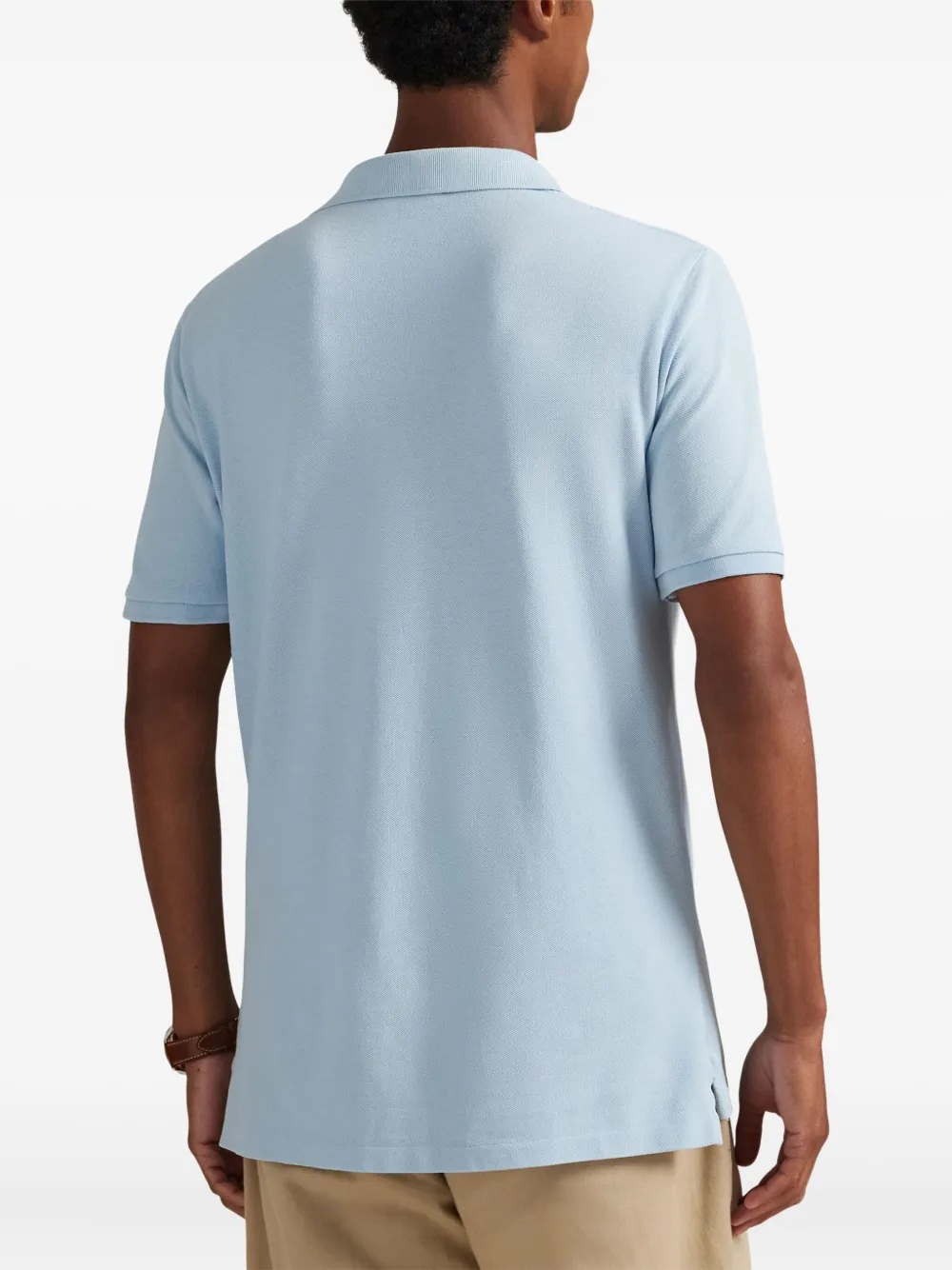 Polo Ralph Lauren Poloshirt met borduurwerk Blauw