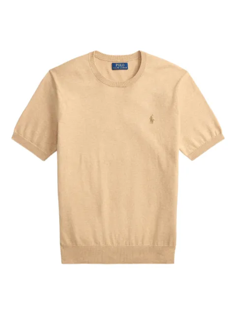 Polo Ralph Lauren embroidered crew-neck short-sleeve T-shirt