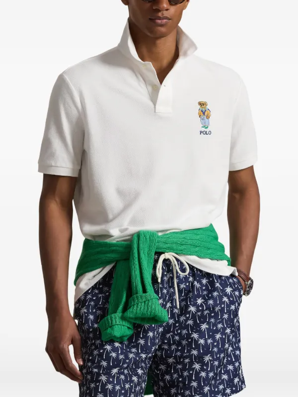 Polo Ralph Lauren ポロベア ポロシャツ | ホワイト | FARFETCH JP