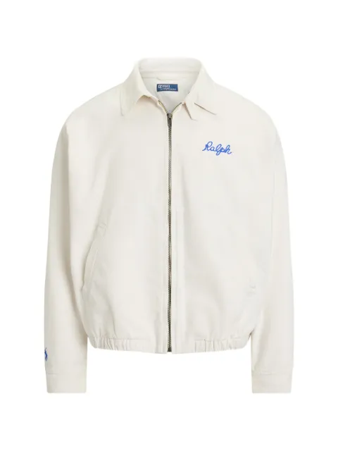 Polo Ralph Lauren logo-embroidered windbreaker jacket