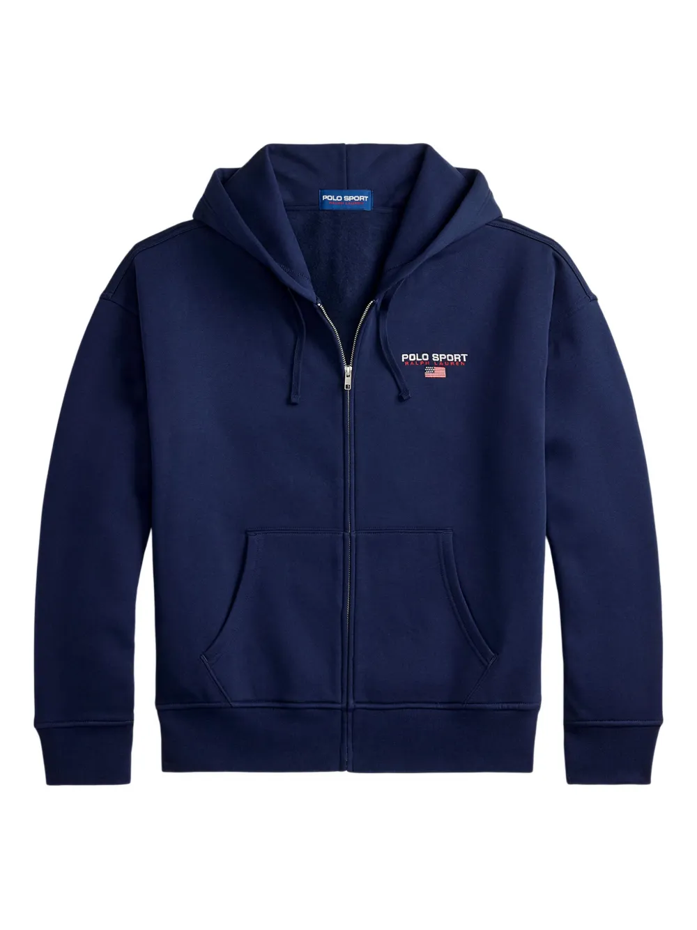 Polo Ralph Lauren Felpa con cappuccio e zip - Blu