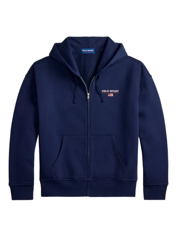 Polo by Ralph Lauren ジップパーカー ネイビー Mサイズ Polo Ralph Lauren ジップアップ パーカー | ブルー | FARFETCH JP
