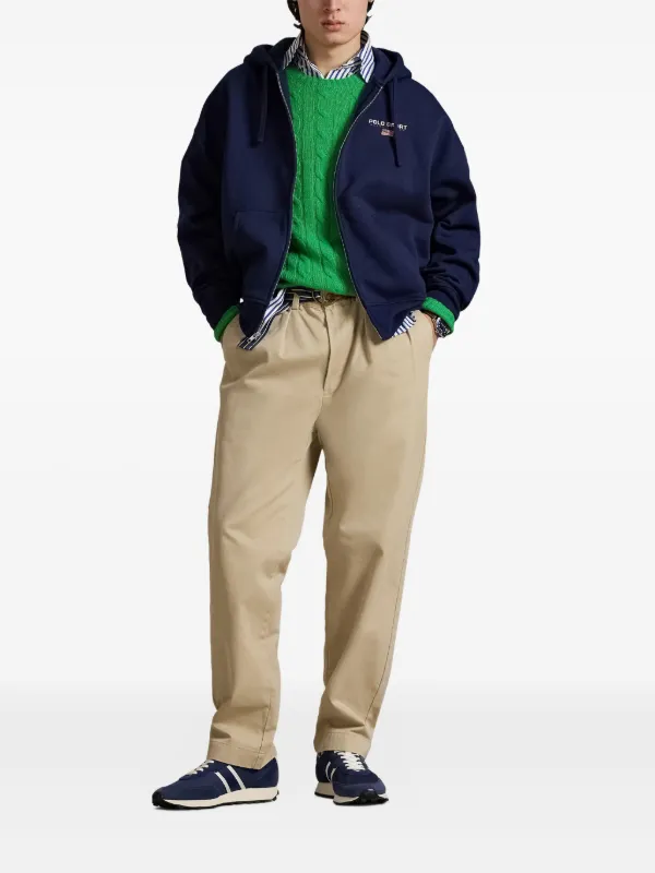 Polo Ralph Lauren ジップアップ パーカー | ブルー | FARFETCH JP