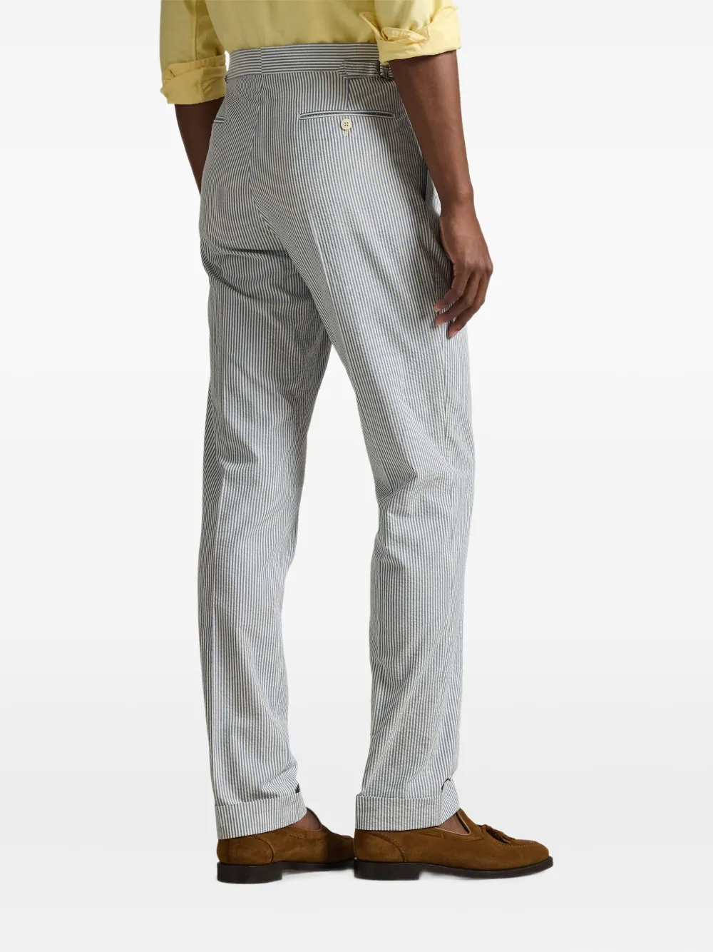 Polo Ralph Lauren Dalton geplooide broek Wit