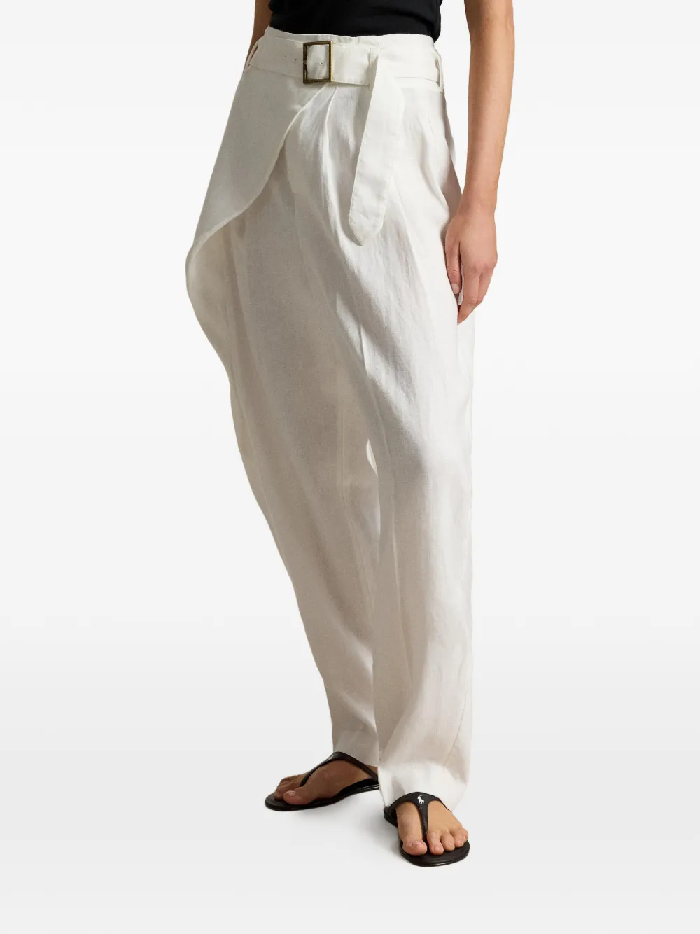 Polo Ralph Lauren Linnen broek Wit