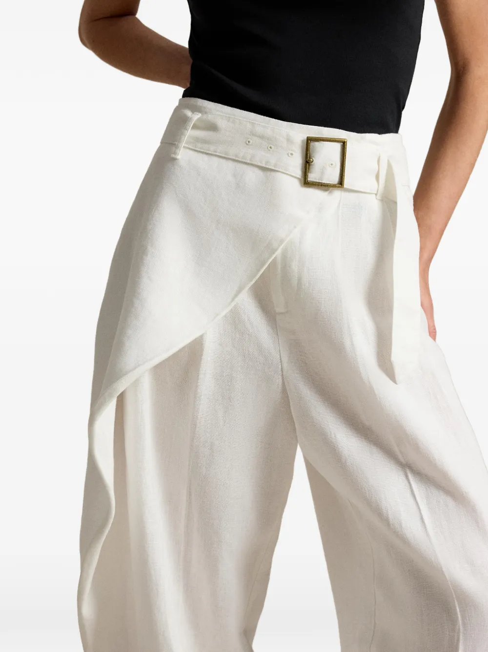 Polo Ralph Lauren Linnen broek Wit