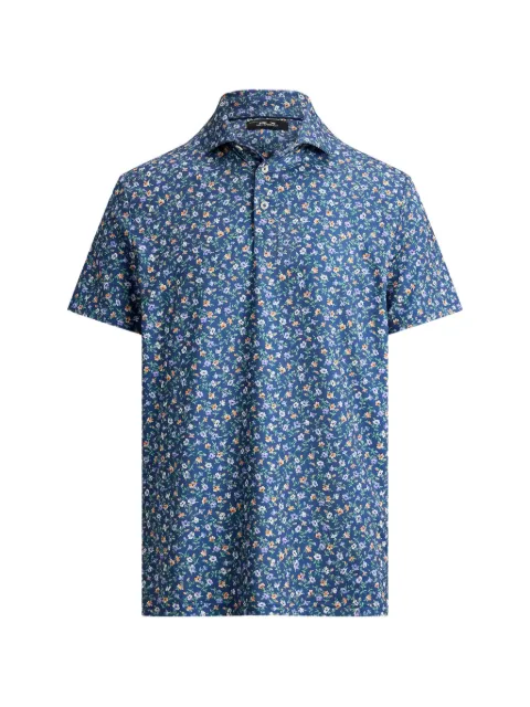RLX Ralph Lauren playera tipo polo con estampado floral