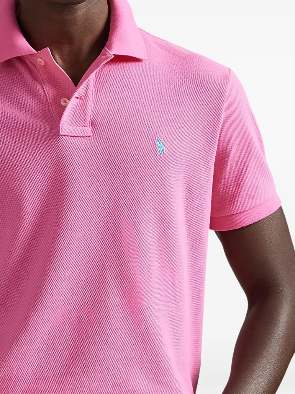 Polo Ralph Lauren Poloshirt met borduurwerk Roze