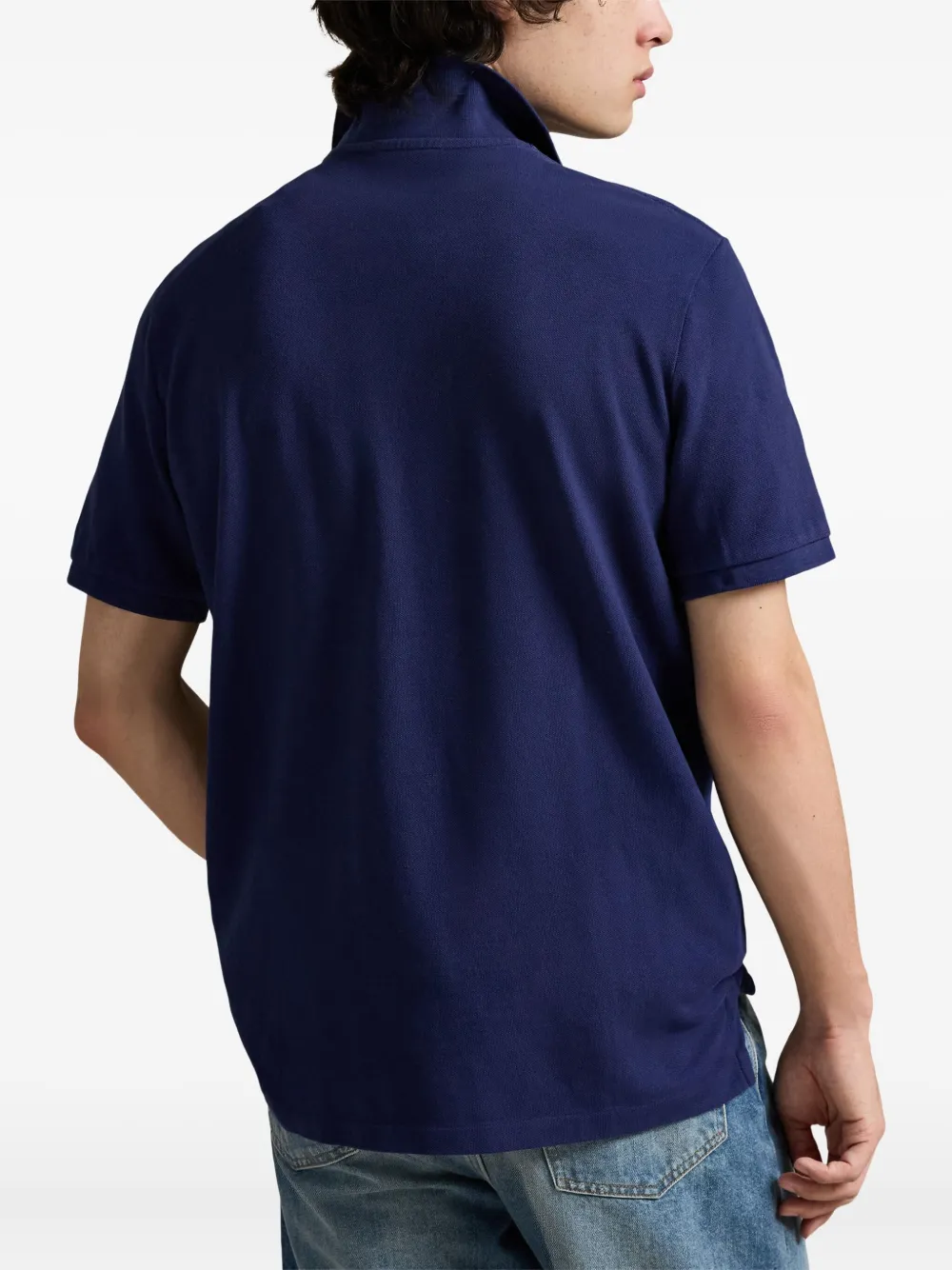 Polo Ralph Lauren Poloshirt met borduurwerk Blauw