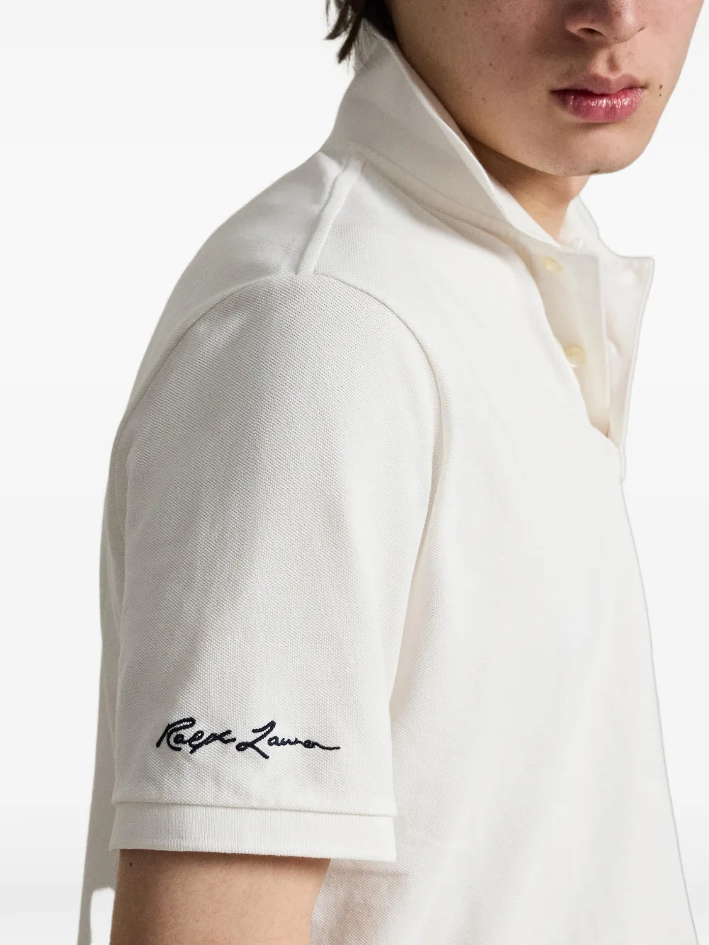 Polo Ralph Lauren x Yankees katoenen poloshirt Wit
