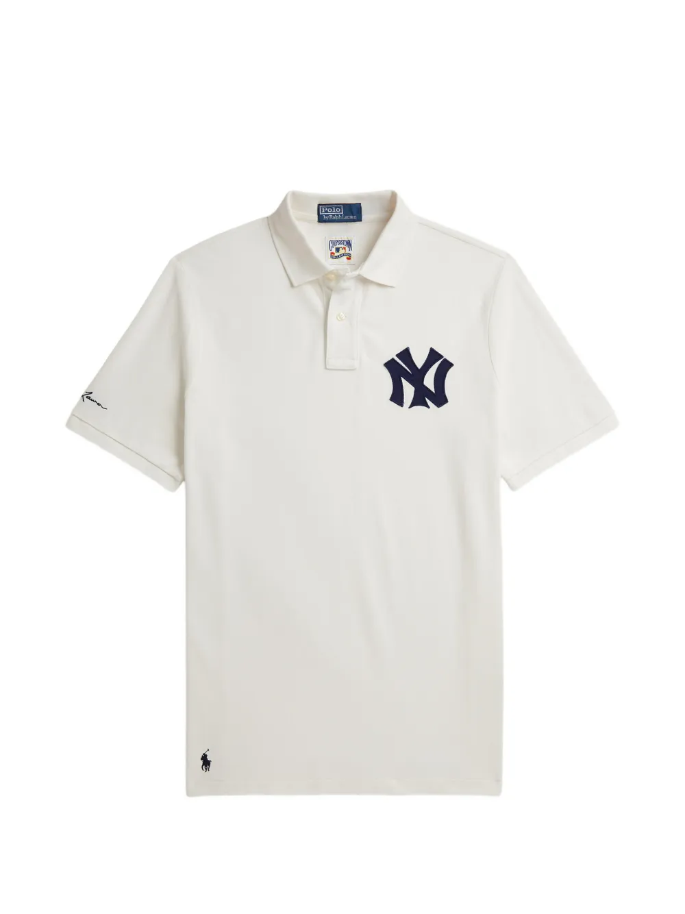 Polo Ralph Lauren x Yankees cotton polo shirt - Weiß