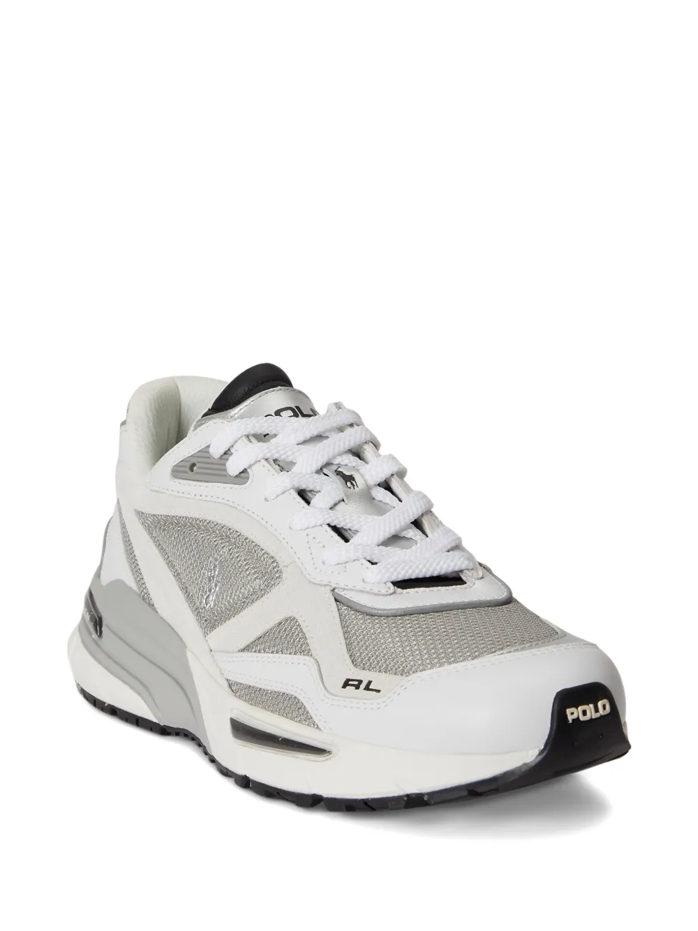 Polo Ralph Lauren Trackstr 275 Sk LT sneakers met logodetail Grijs