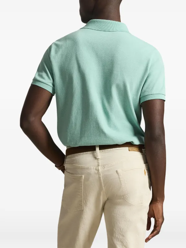 Polo Ralph Lauren embroidered-logo Polo Shirt | Green | FARFETCH