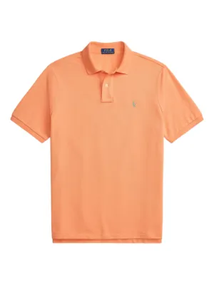 Polo Ralph Lauren The Iconic Ribbed Polo Shirt | Yellow | FARFETCH