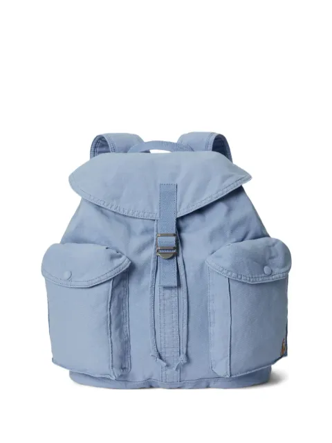 Polo Ralph Lauren Flap-top canvas backpack