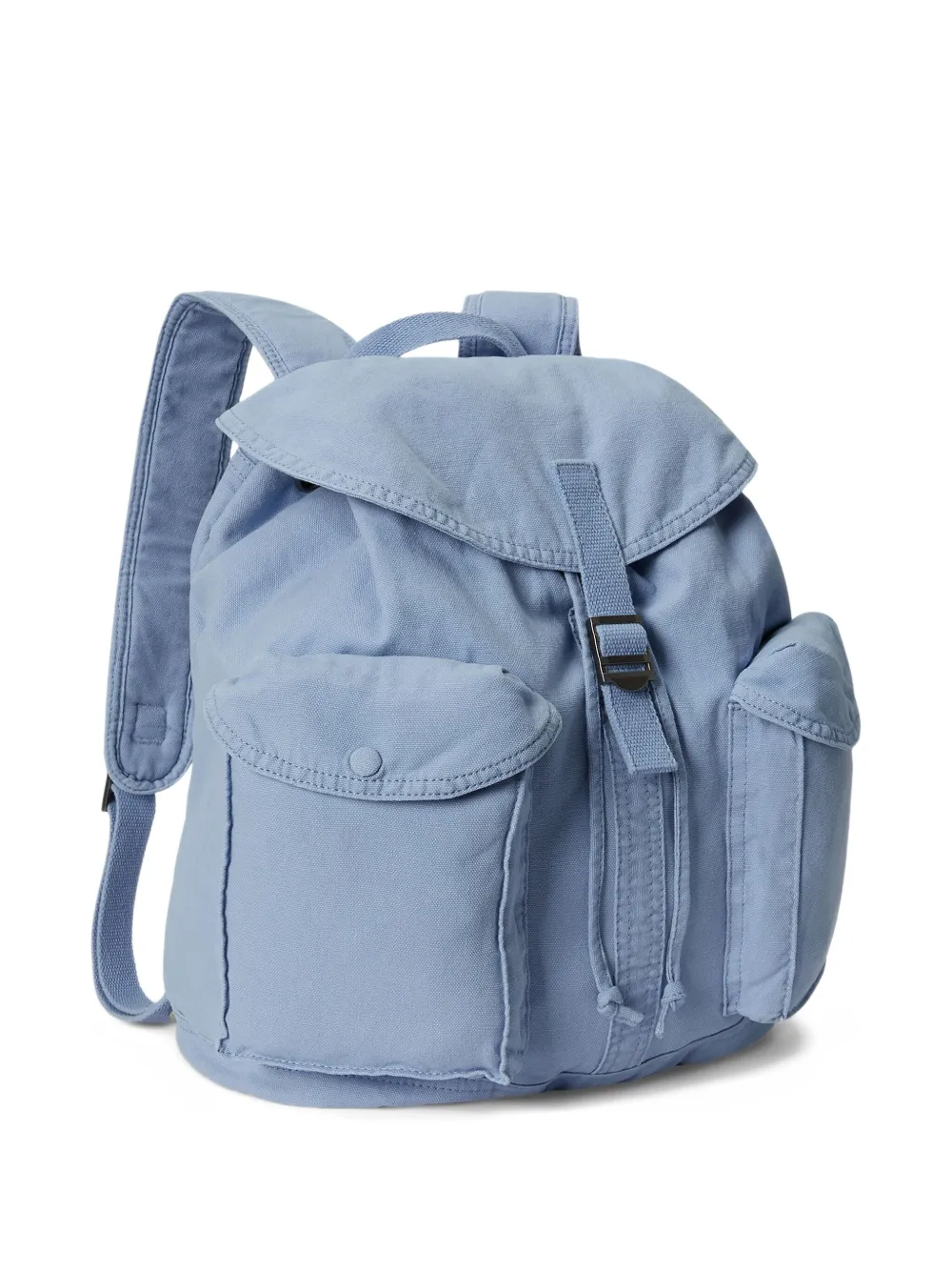  Polo Ralph Lauren Flap-top Canvas Backpack - Blue 
