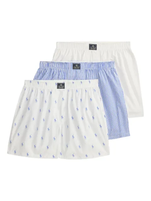 Polo Ralph Lauren elastic waistband print boxer (set of three)