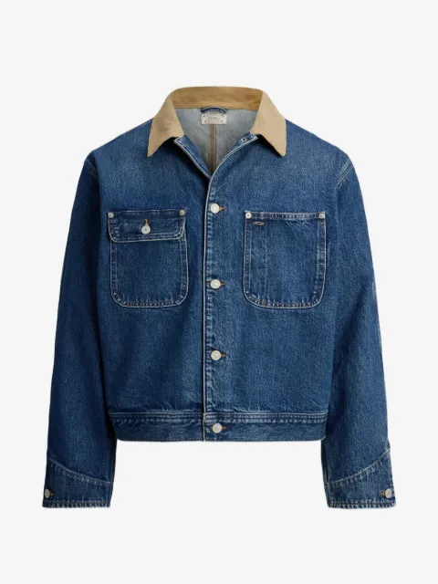 Polo Ralph Lauren corduroy-collar denim jacket