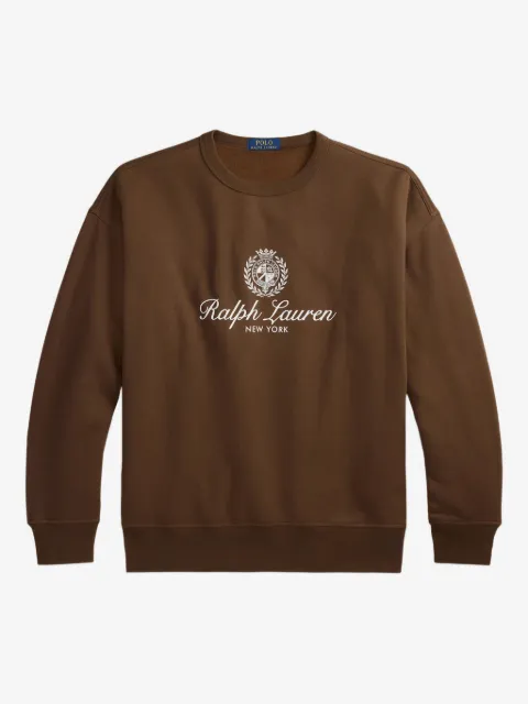 Polo Ralph Lauren sudadera texturizada con estampado gráfico
